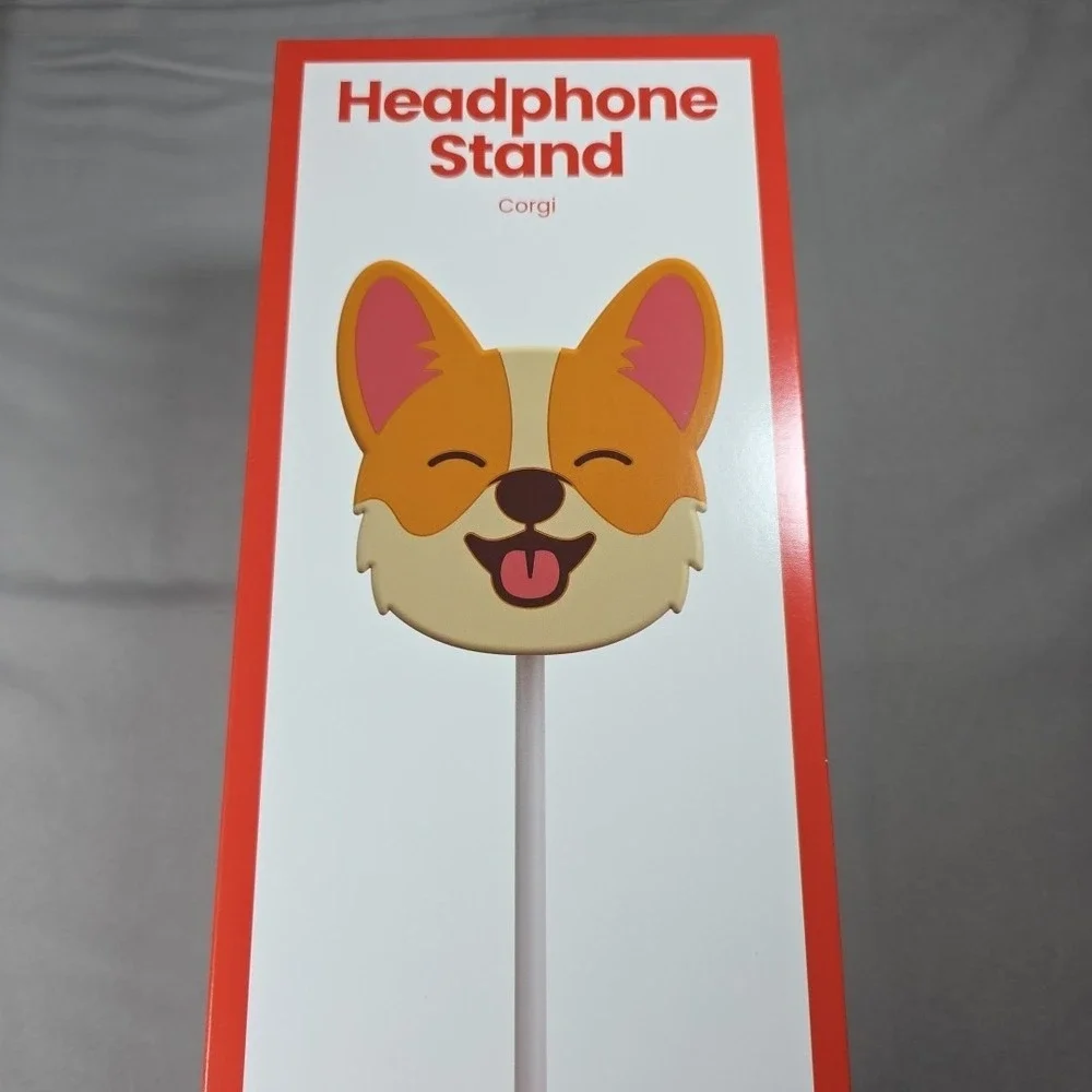 NEW CORGI Headphone Stand Desk Holder Cute Headset Organizer